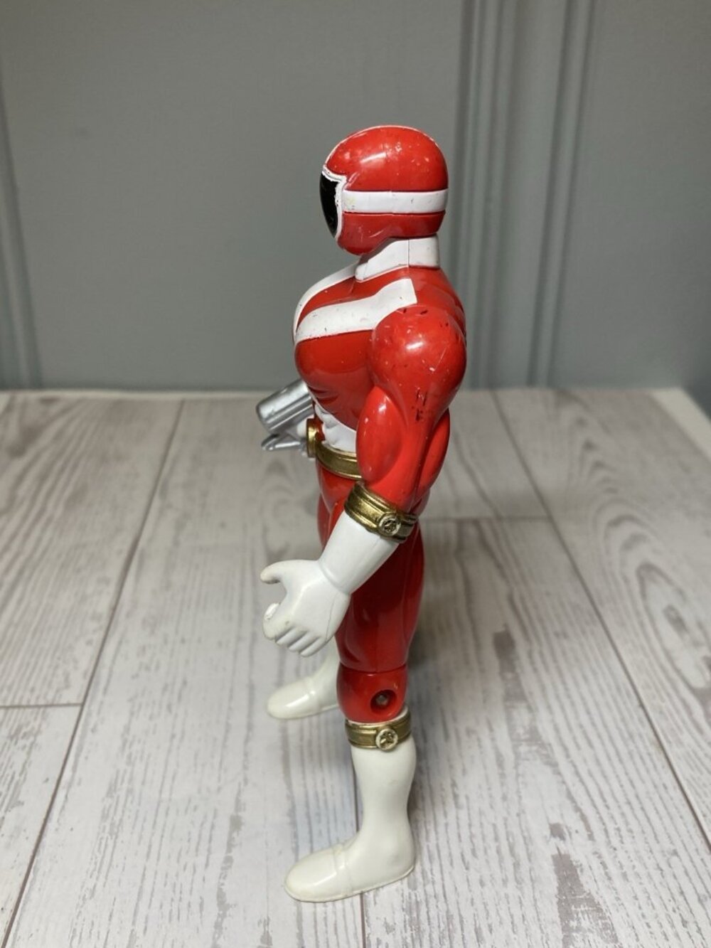Power Rangers Light Speed Rescue Red Ranger Action figure Toy With 1999 Bandai - Picture 6 of 9